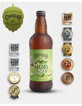 VIVA - CERVEJA HOPLAGER 500 ML CX12UN