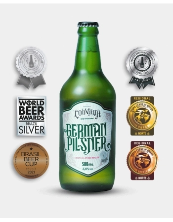 CERVEJA GERMAN PILSNER 500 ML CX12UN