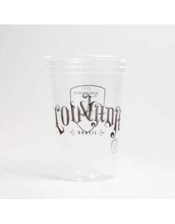 COPO PLASTICO 300 ML TRASPARENTE LOGO PCT