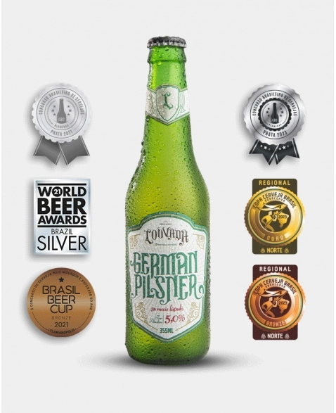 CERVEJA PREMIUM GERMAN PILSNER 355 ML CX24UN