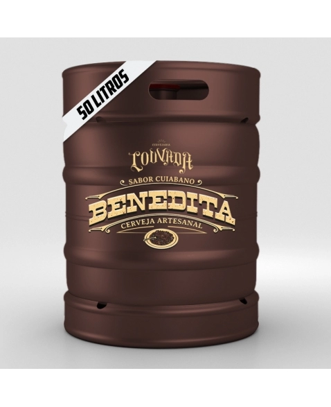 CERVEJA ALE STOUT BENEDITA CHOPP 50L