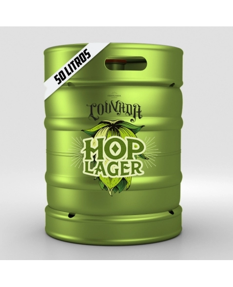 CERVEJA LAGER HOPLAGER CHOPP 50L