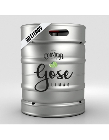 CERVEJA LAGER LOUVADA GOSE COM LIMAO CHOPP 30L