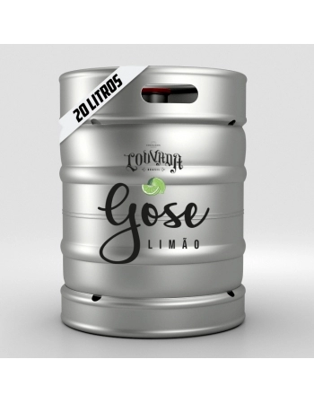 CERVEJA LAGER LOUVADA GOSE COM LIMAO CHOPP 20L