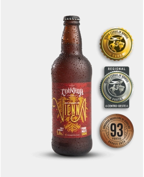 CERVEJA AMBER VIENNA LAGER 500 ML CX12UN